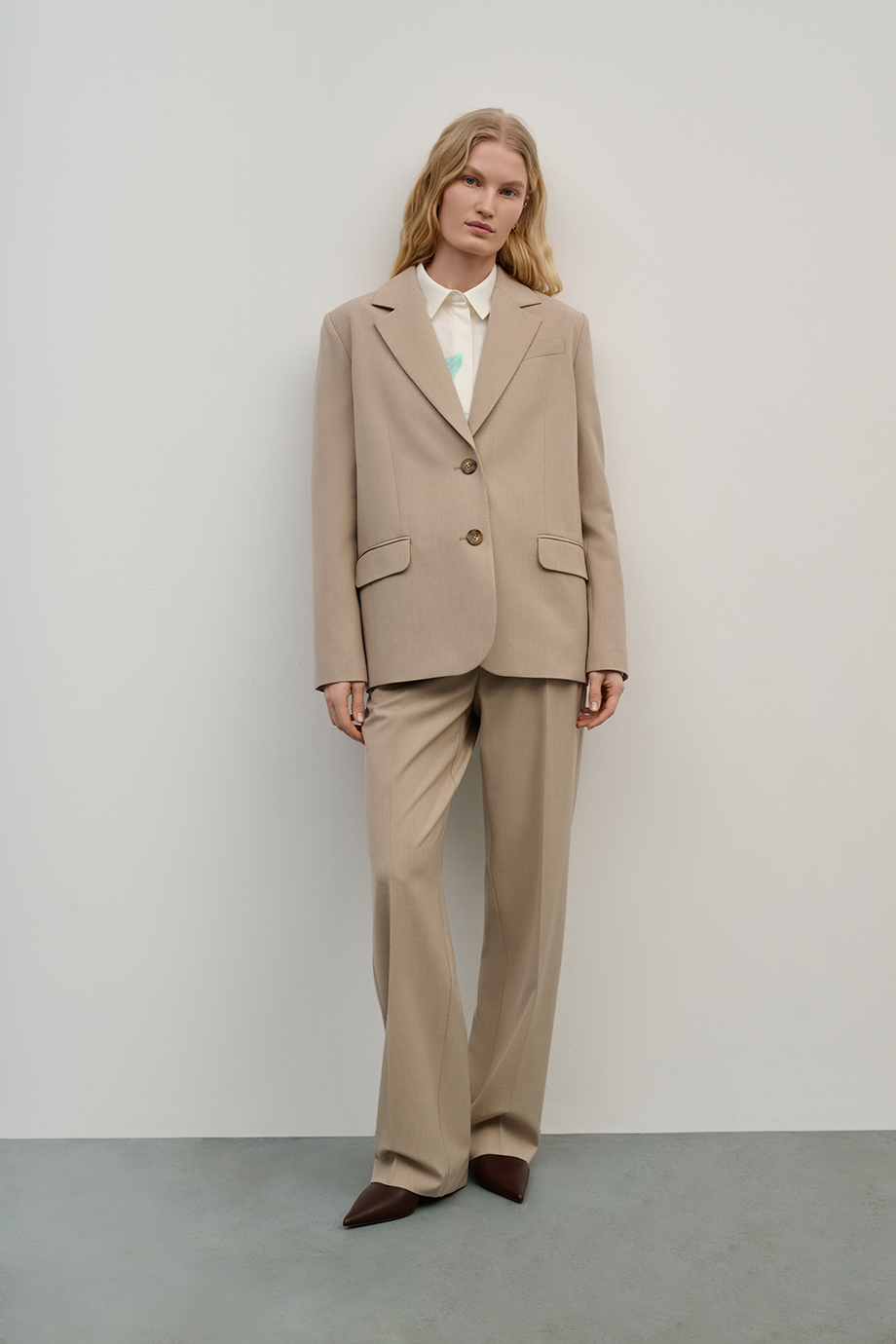 Однобортный жакет