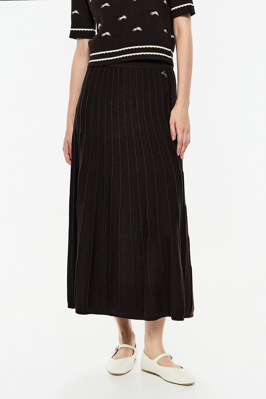 Вязаная юбка