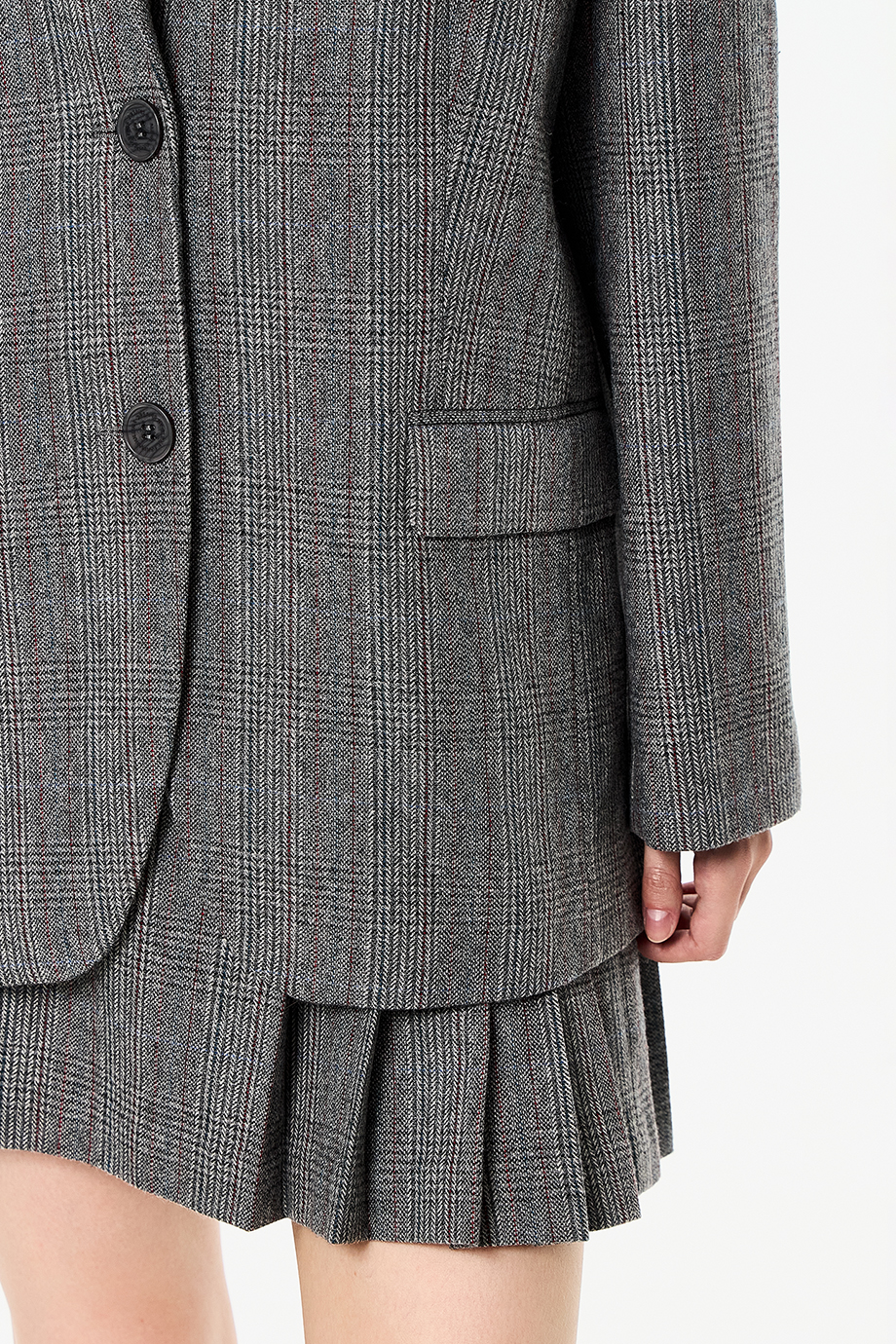 Однобортный жакет