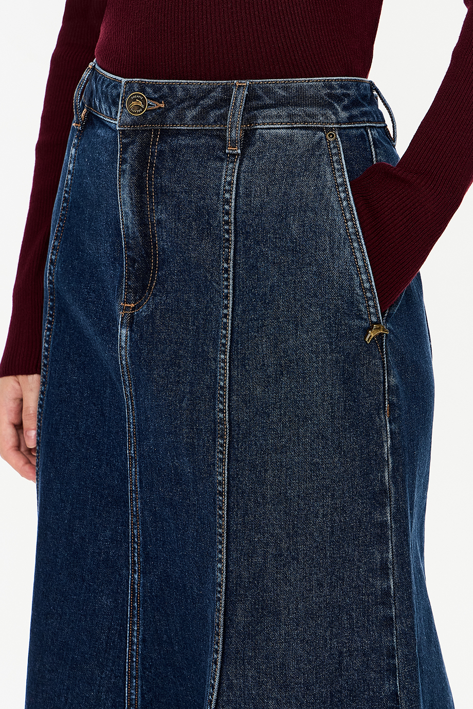 Джинсовая юбка