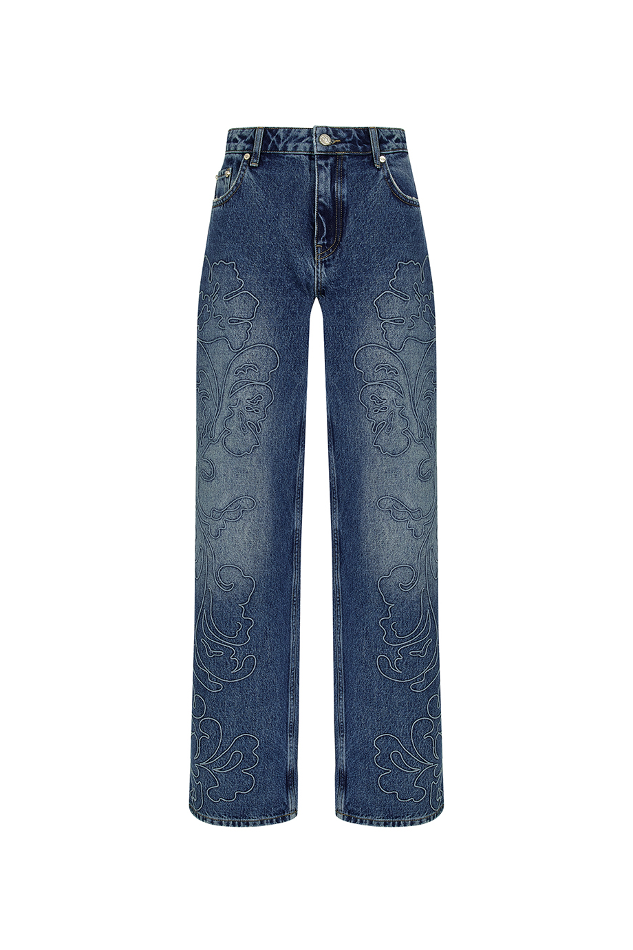 Джинсы с вышивкой Джинсы с вышивкой