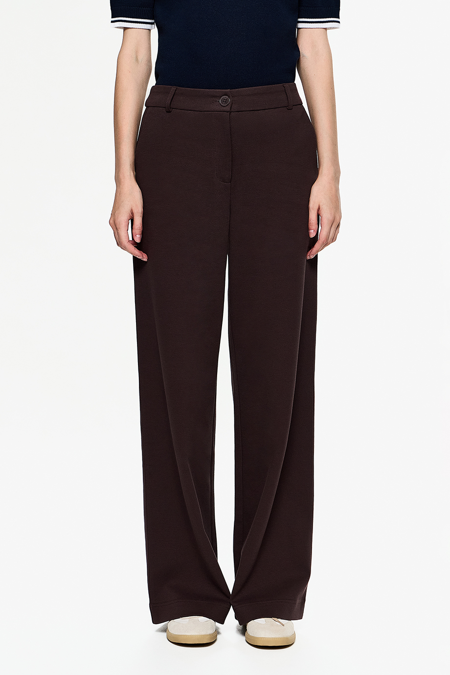 Брюки прямого кроя