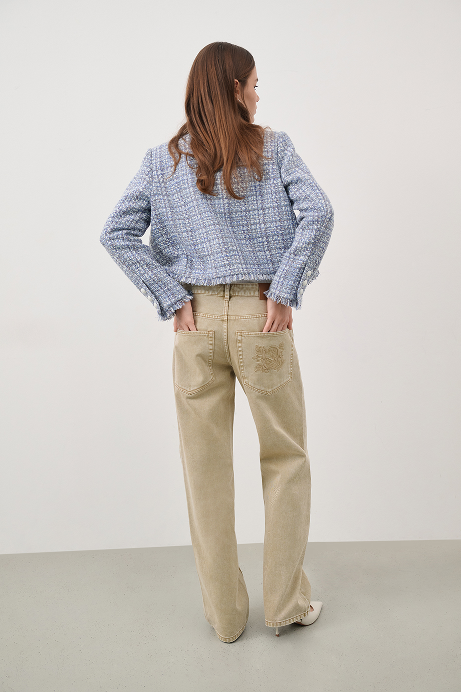 Жакет из твида