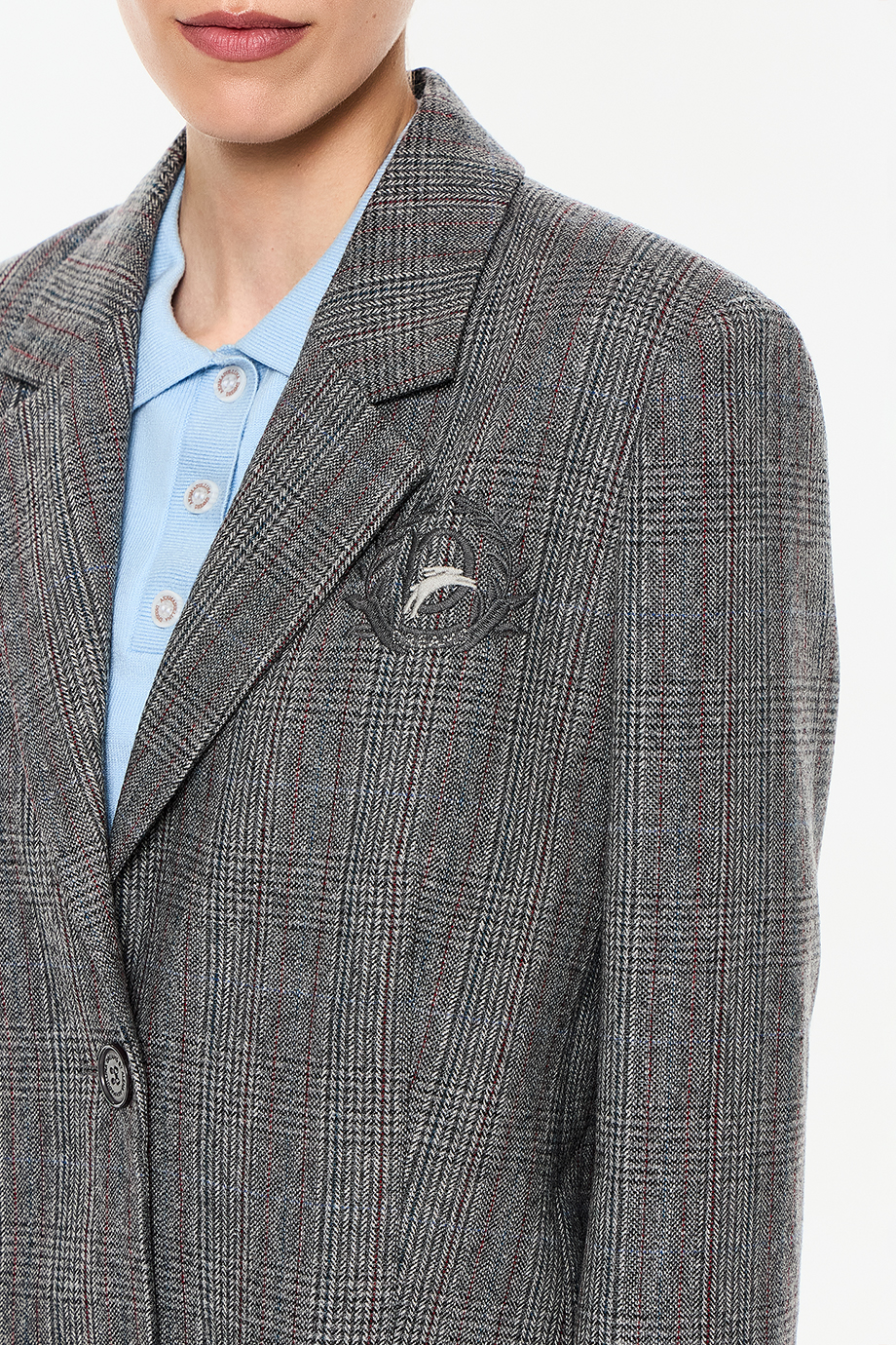 Однобортный жакет