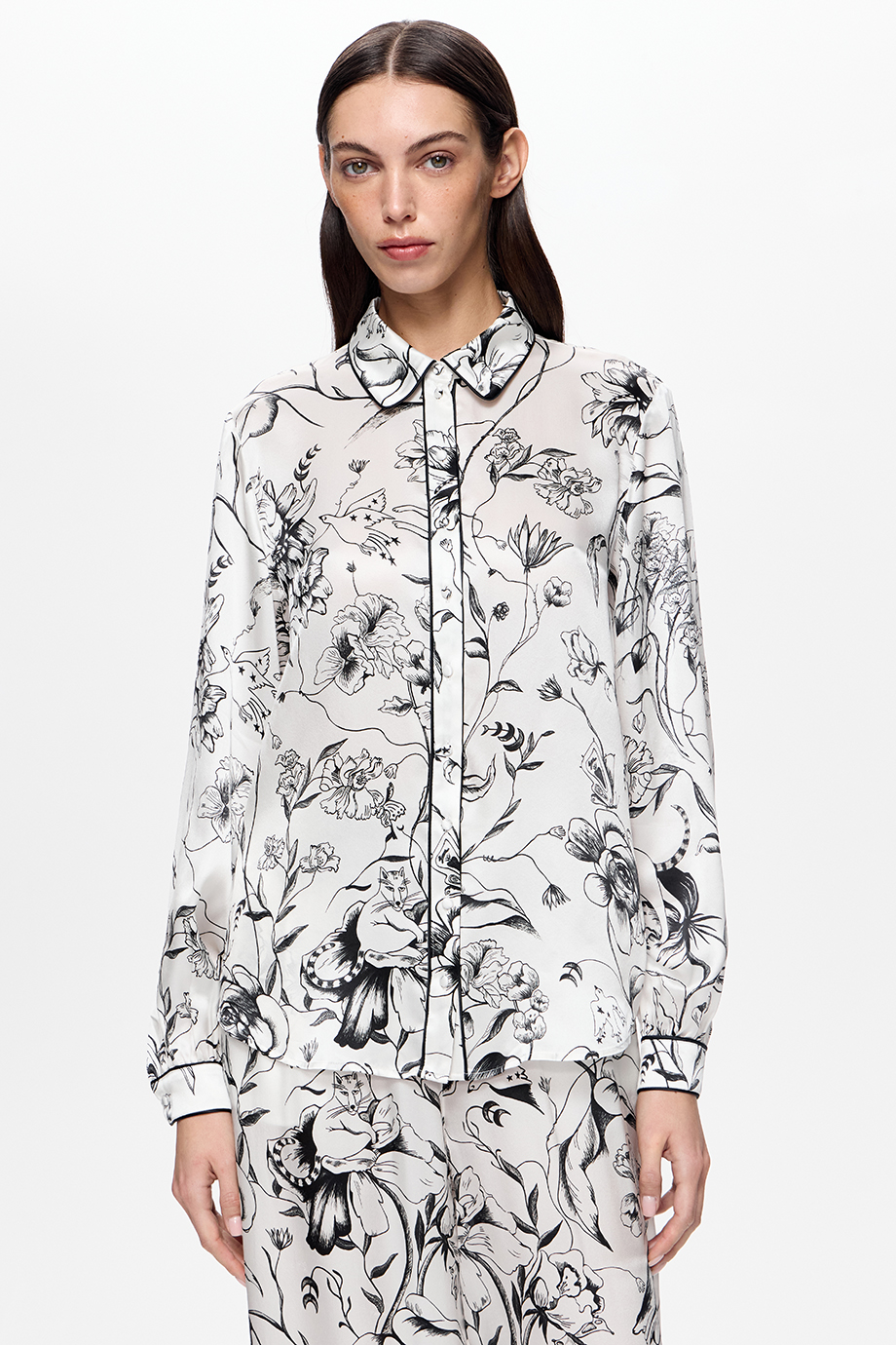 Шелковая блузка Akhmadullina Dreams 125102050203884/202000