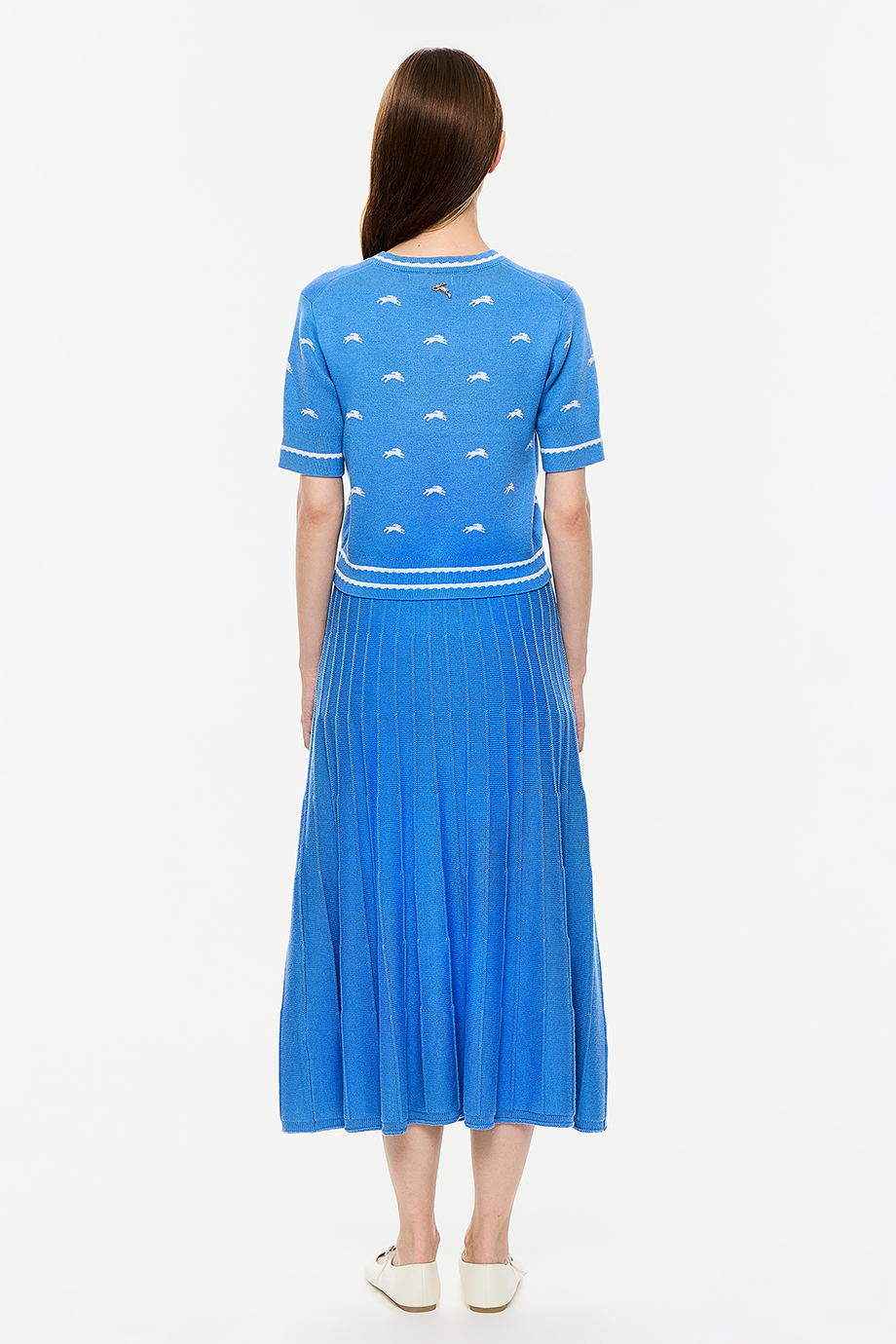 Джемпер с лого-паттерном