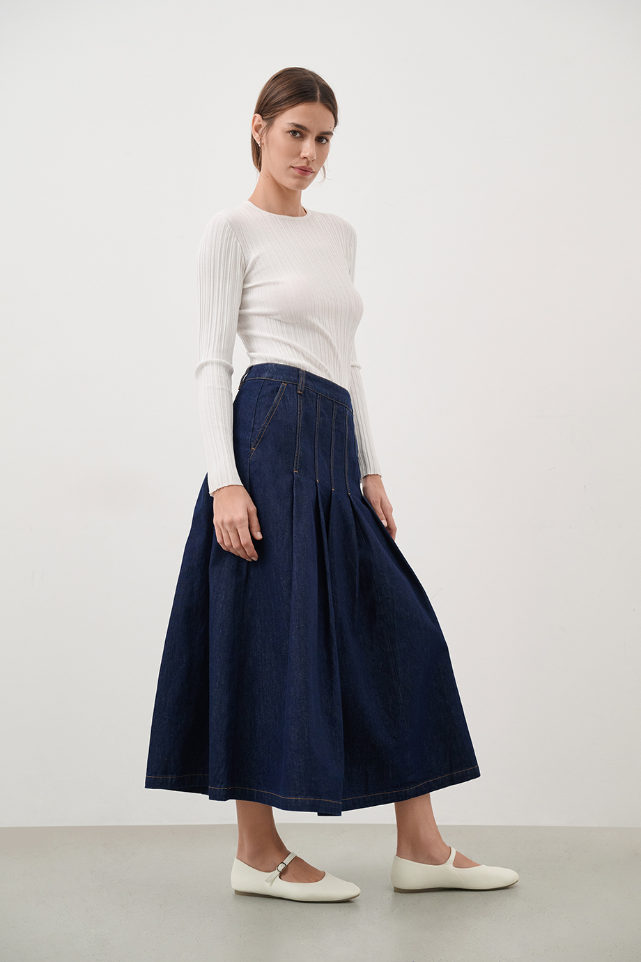 Джинсовая юбка