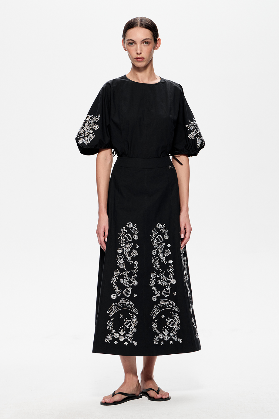 Хлопковая юбка Akhmadullina Dreams, арт. 125102100204019/403000