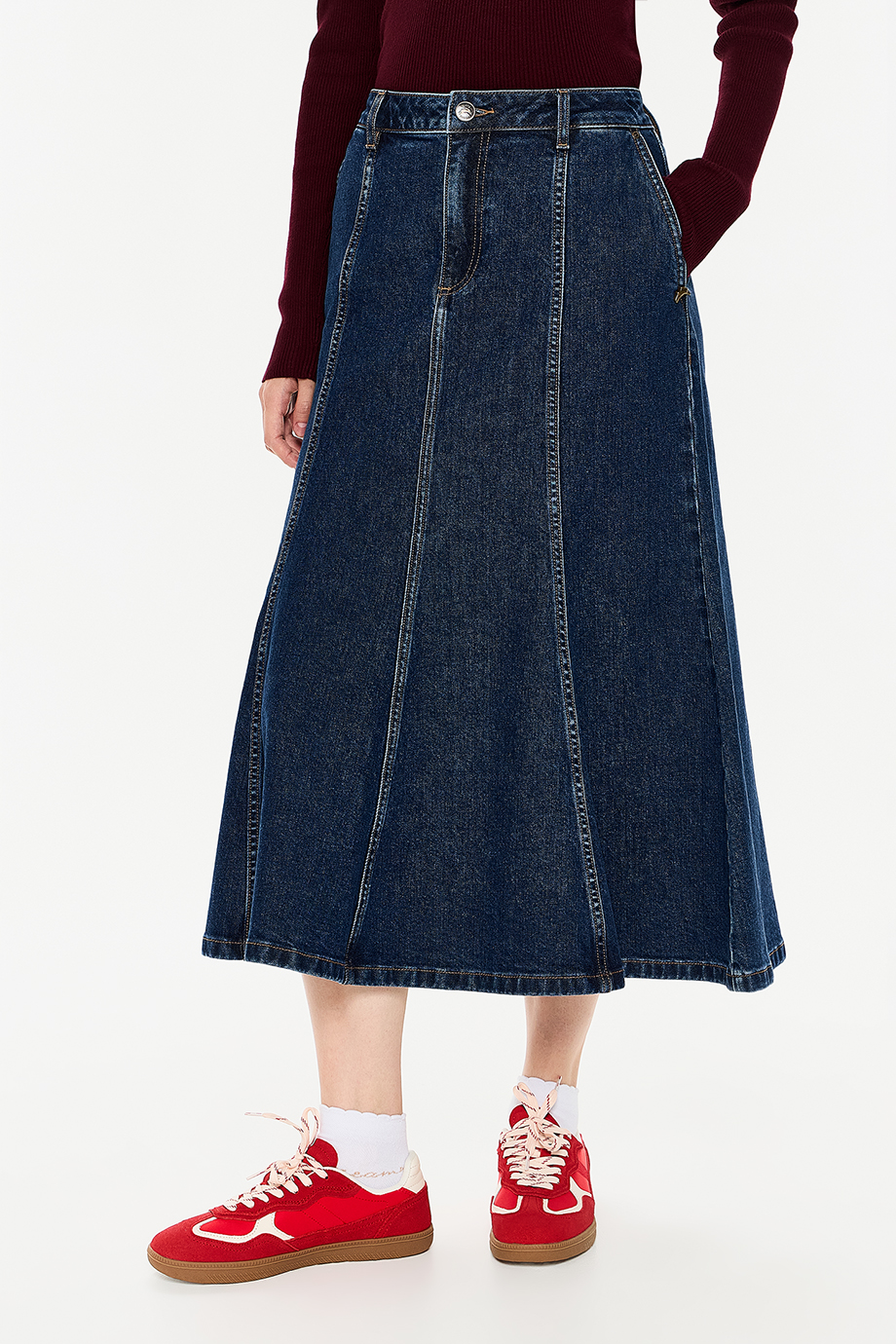 Джинсовая юбка