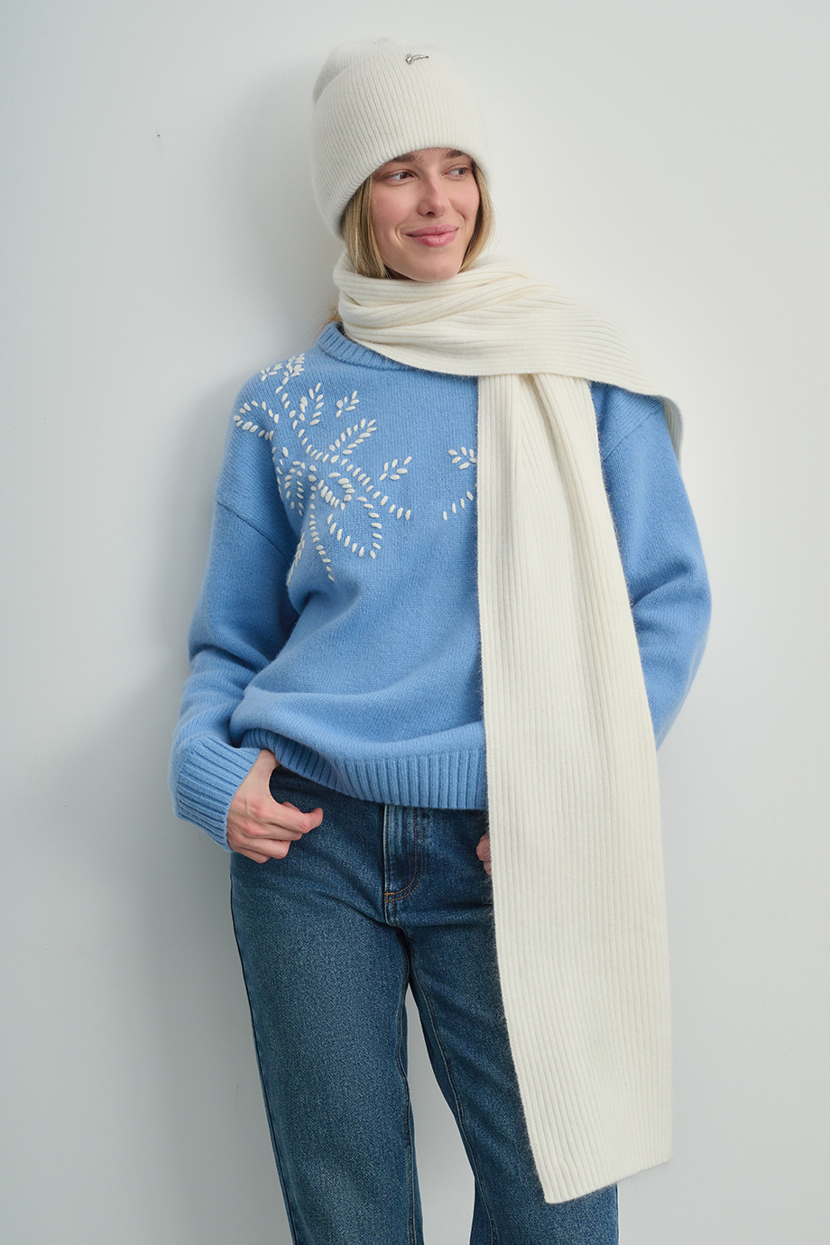 Вязаный шарф