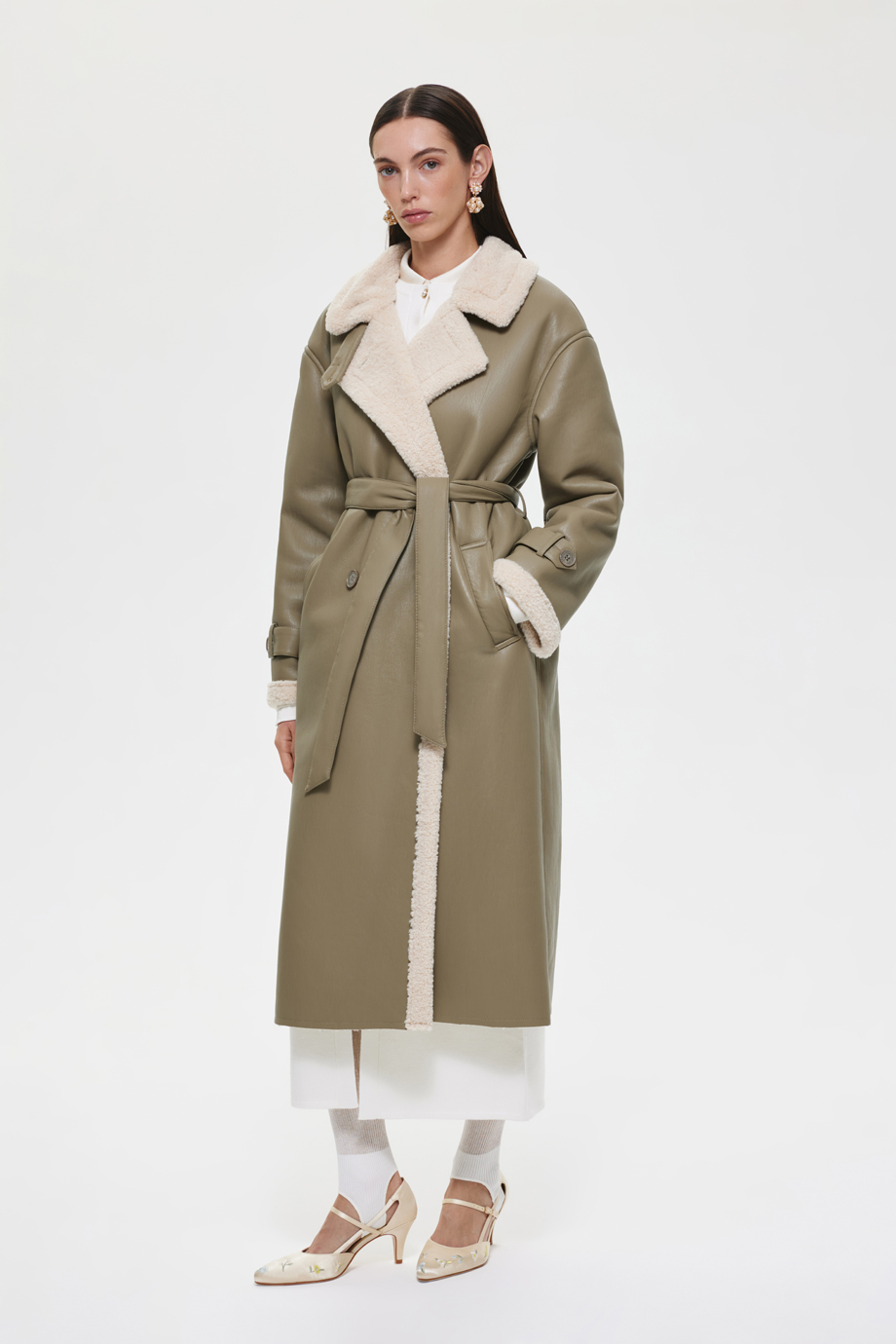 Утепленное пальто