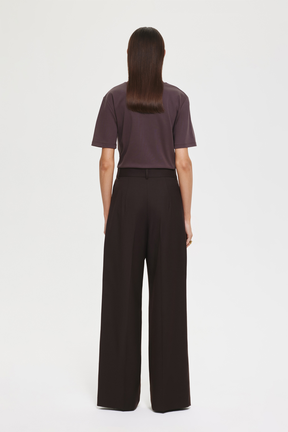 Брюки широкие