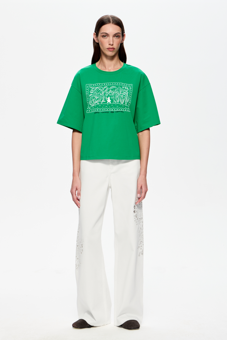 Футболка с принтом