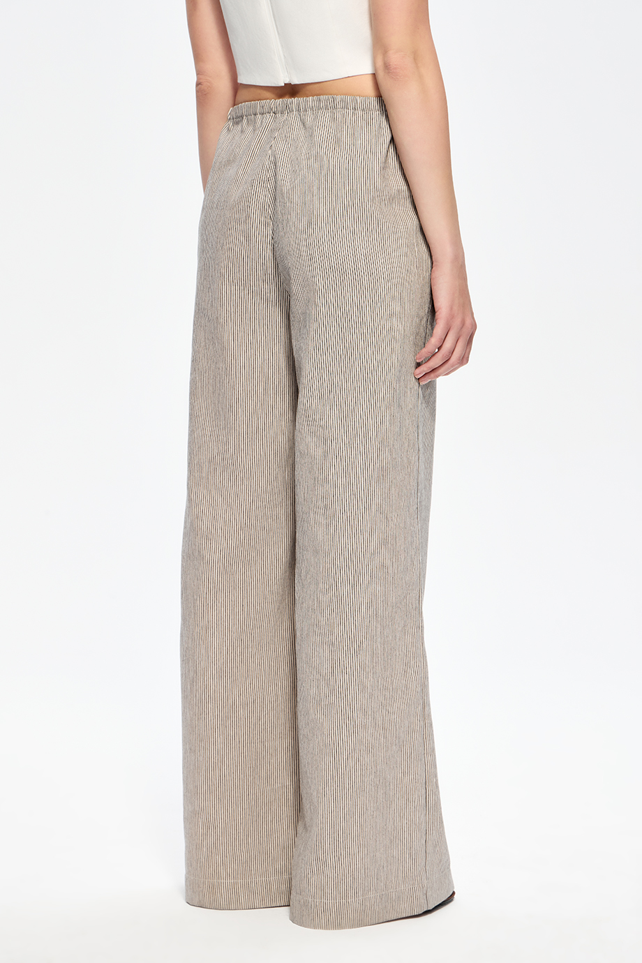 Брюки пижамного стиля