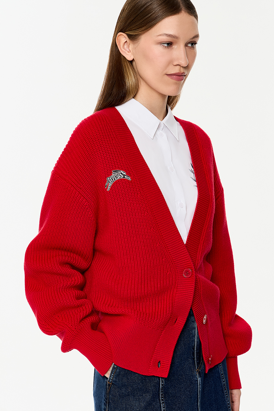 Вязаный кардиган