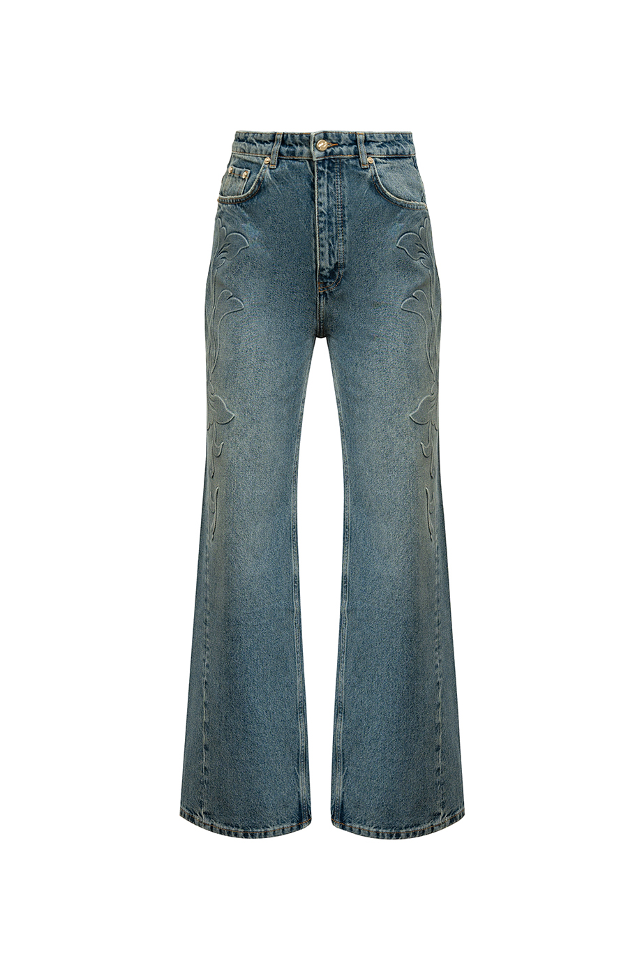 Джинсы с вышивкой Джинсы с вышивкой