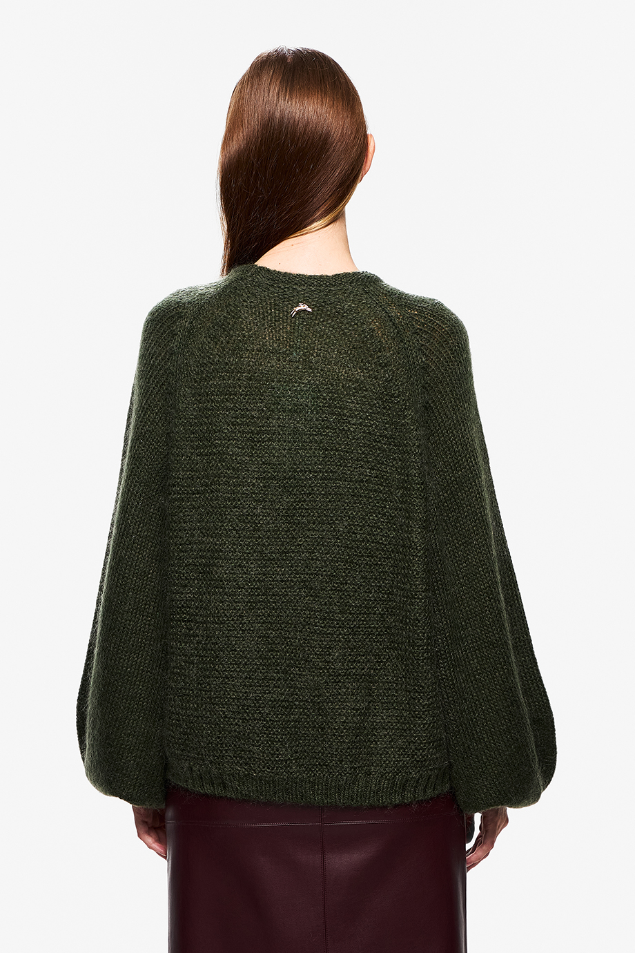 Джемпер из мохера