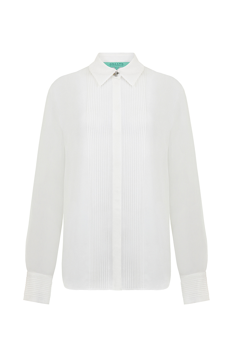 Блузка с защипами