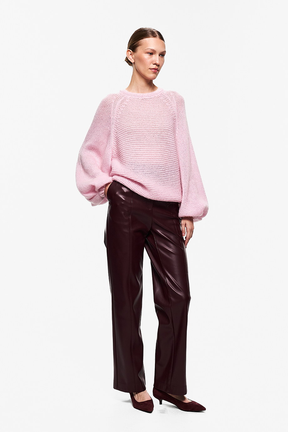 Джемпер из мохера