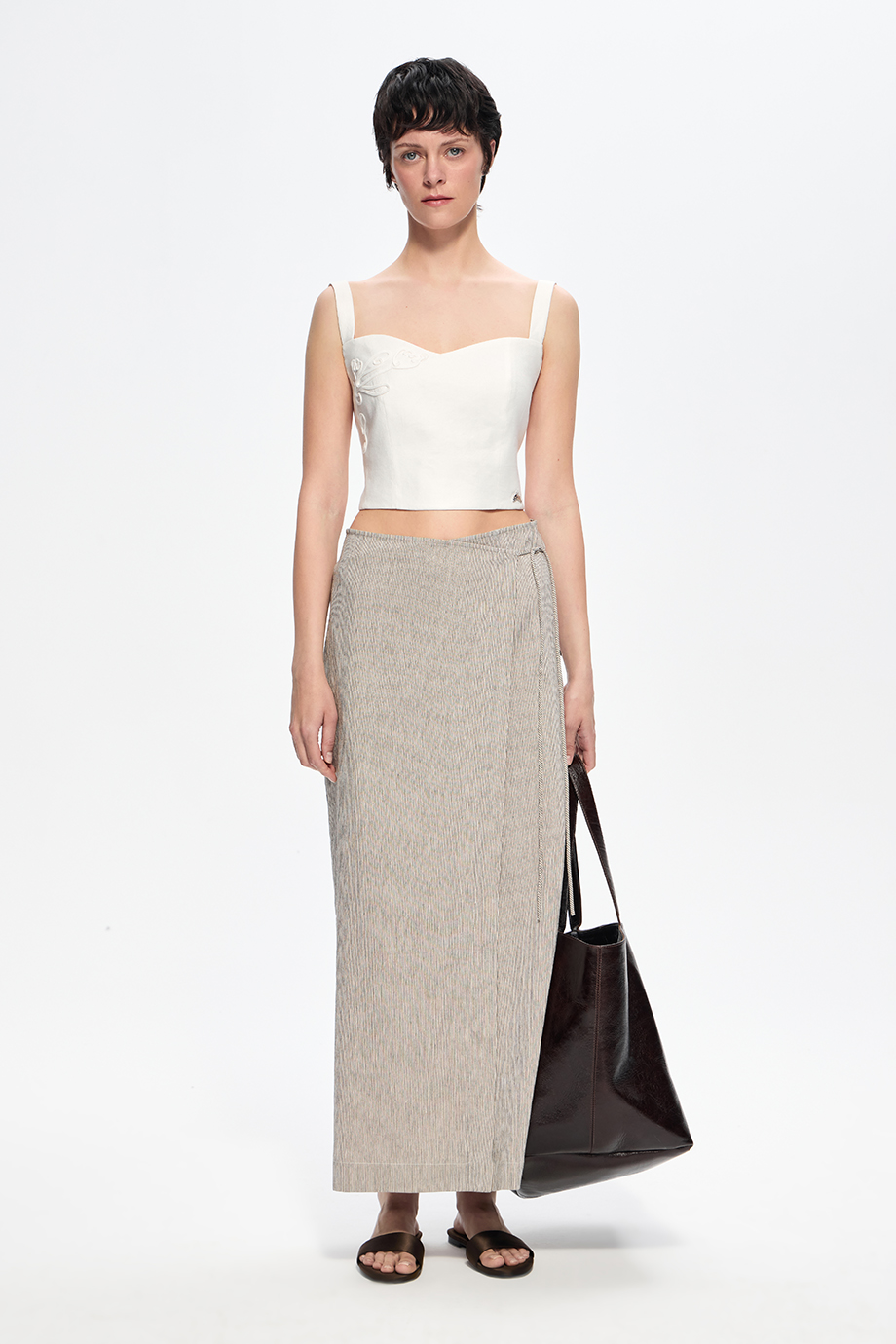 Юбка на запах