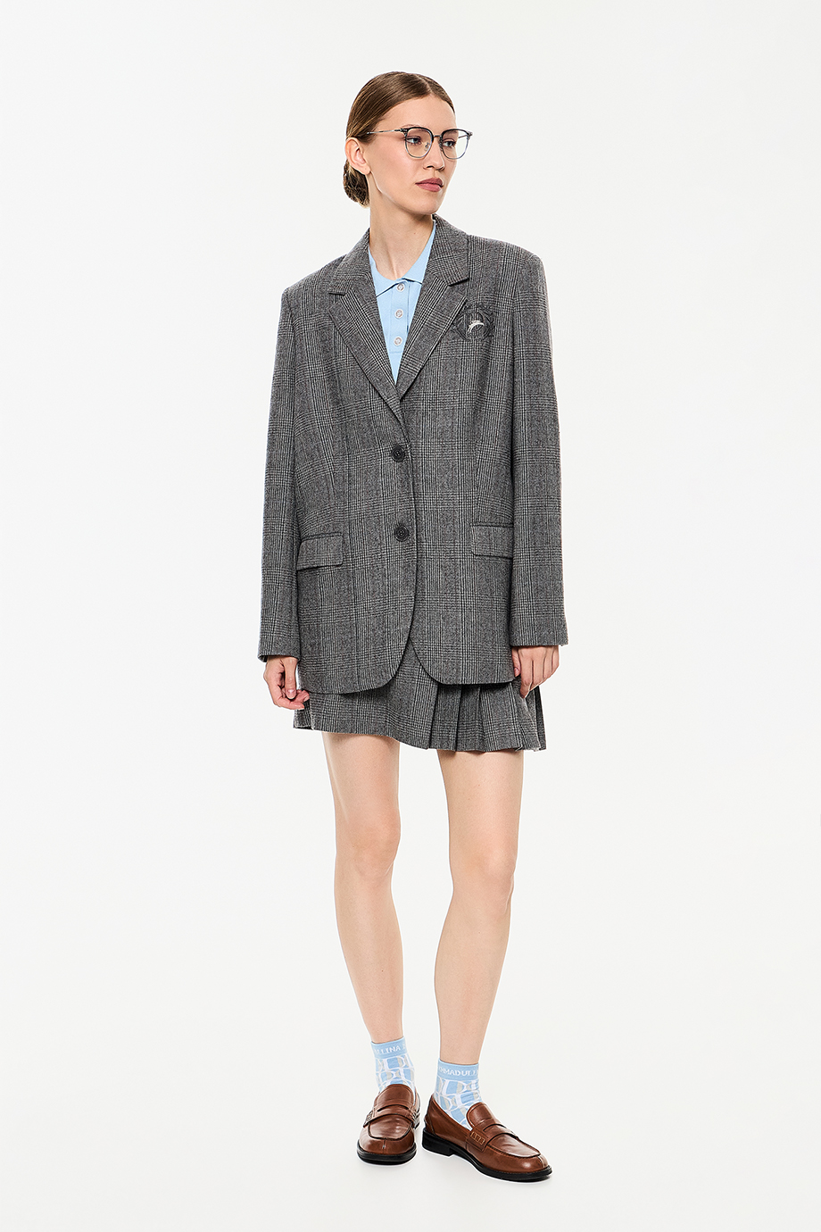 Однобортный жакет