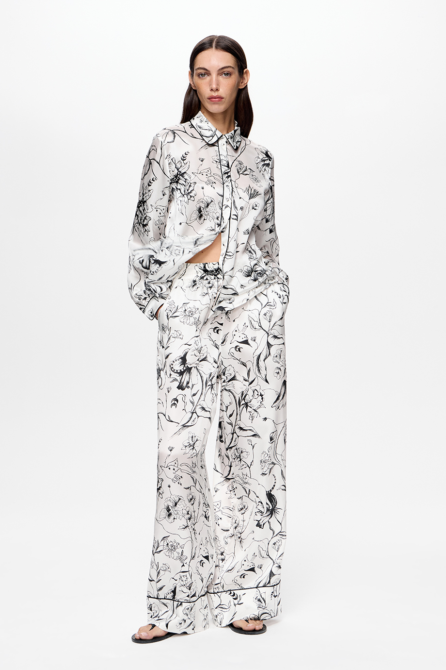 Шелковая блузка