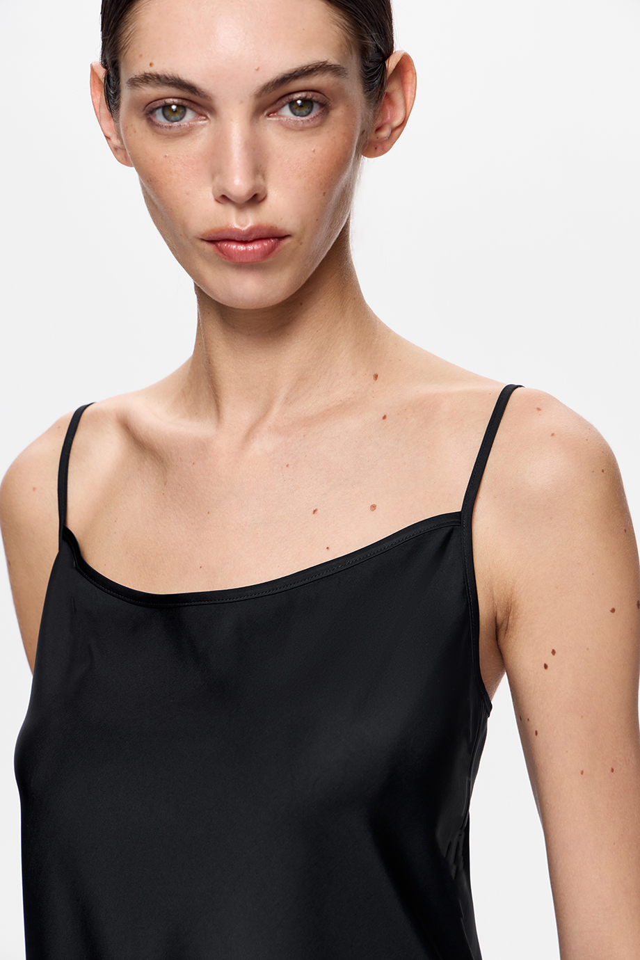 Атласный топ