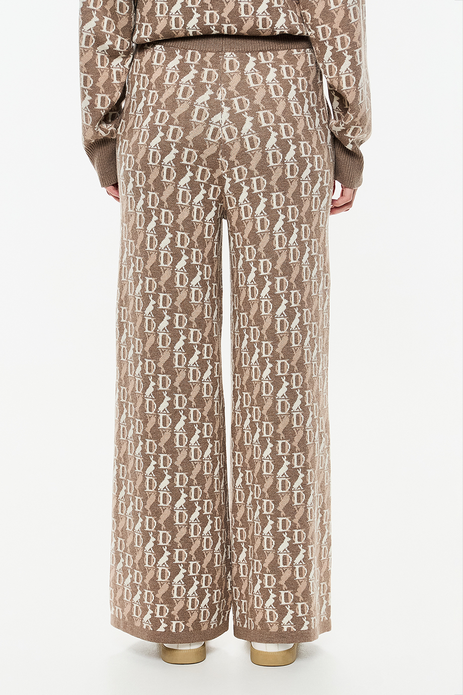 Вязаные брюки