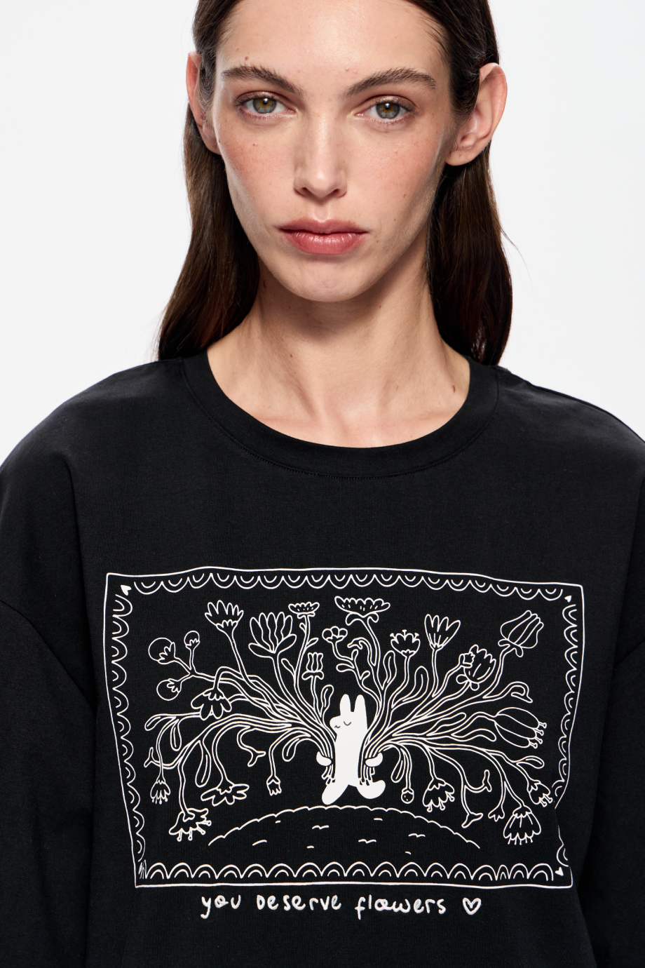 Футболка с принтом