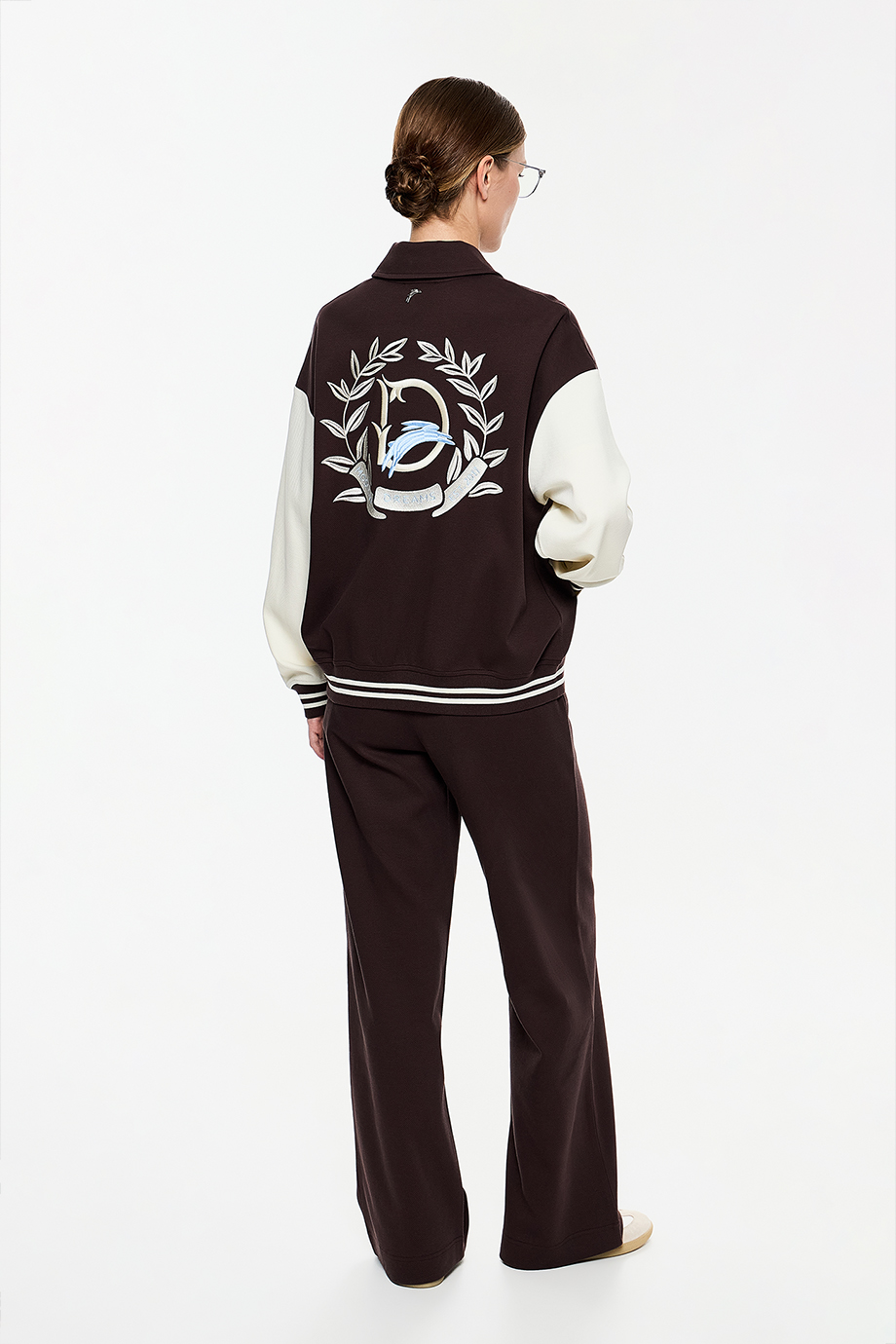 Брюки прямого кроя