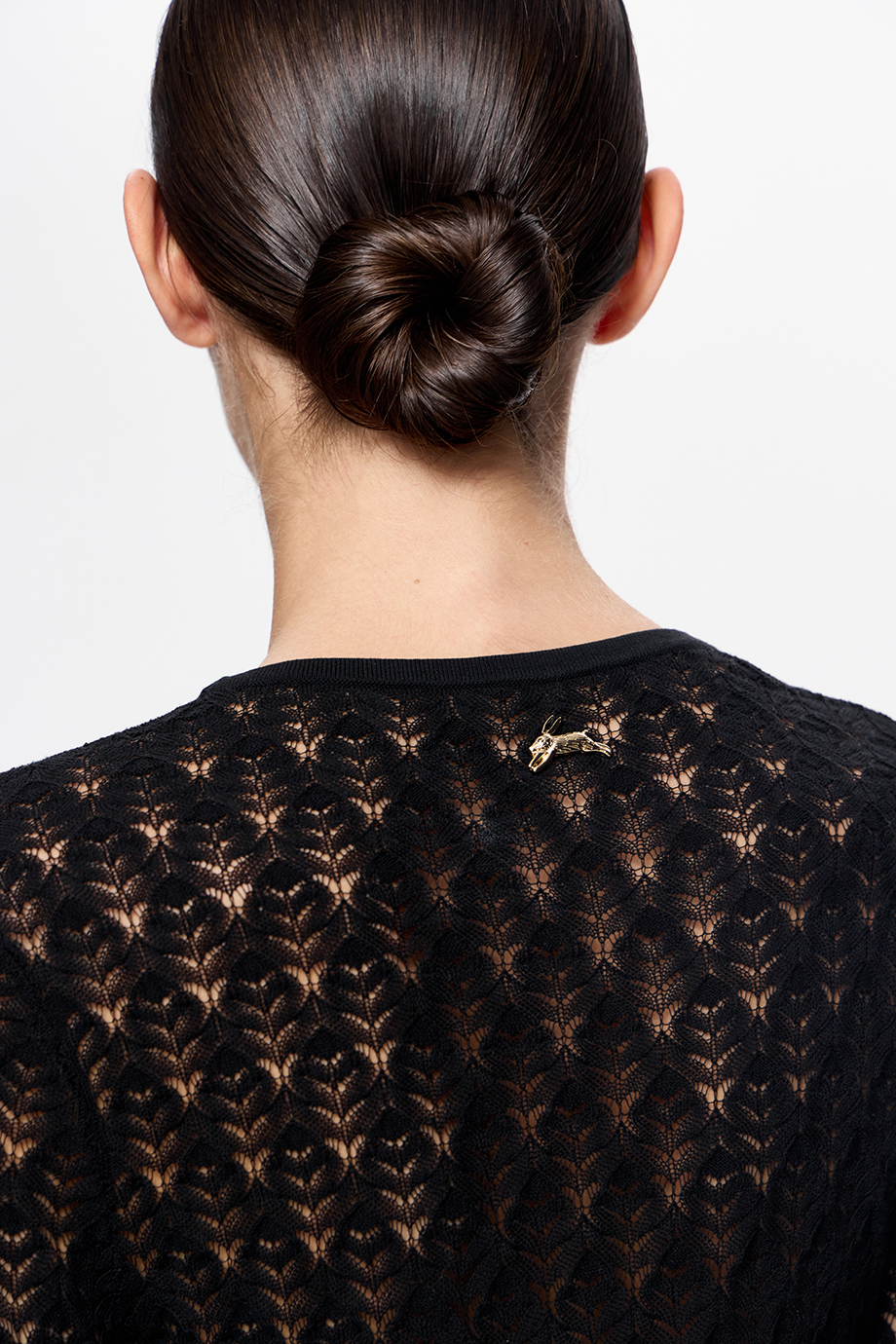 Джемпер ажурный