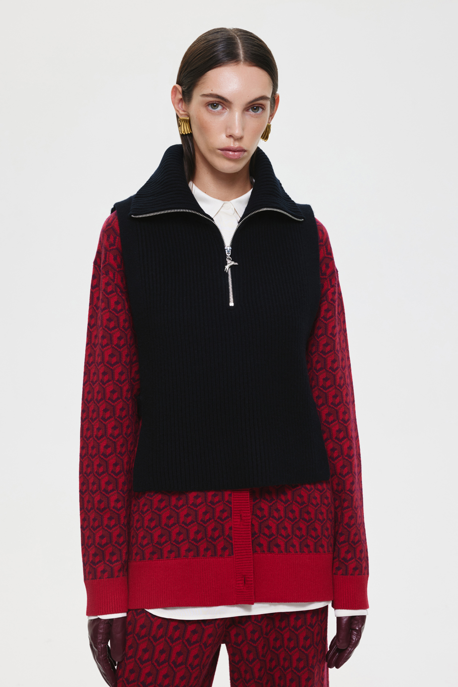 Шерстяная манишка Akhmadullina Dreams 225106030304310/103000