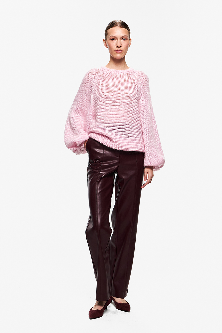 Джемпер из мохера