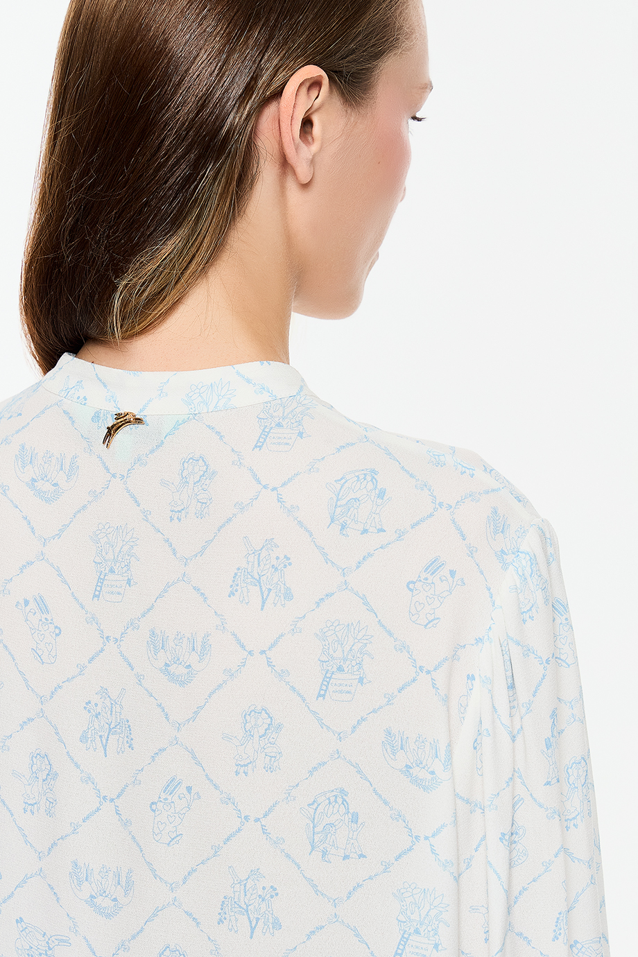 Блузка с принтом