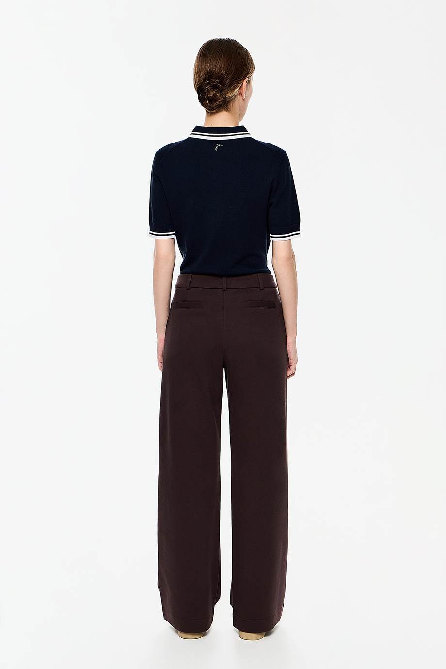 Брюки прямого кроя