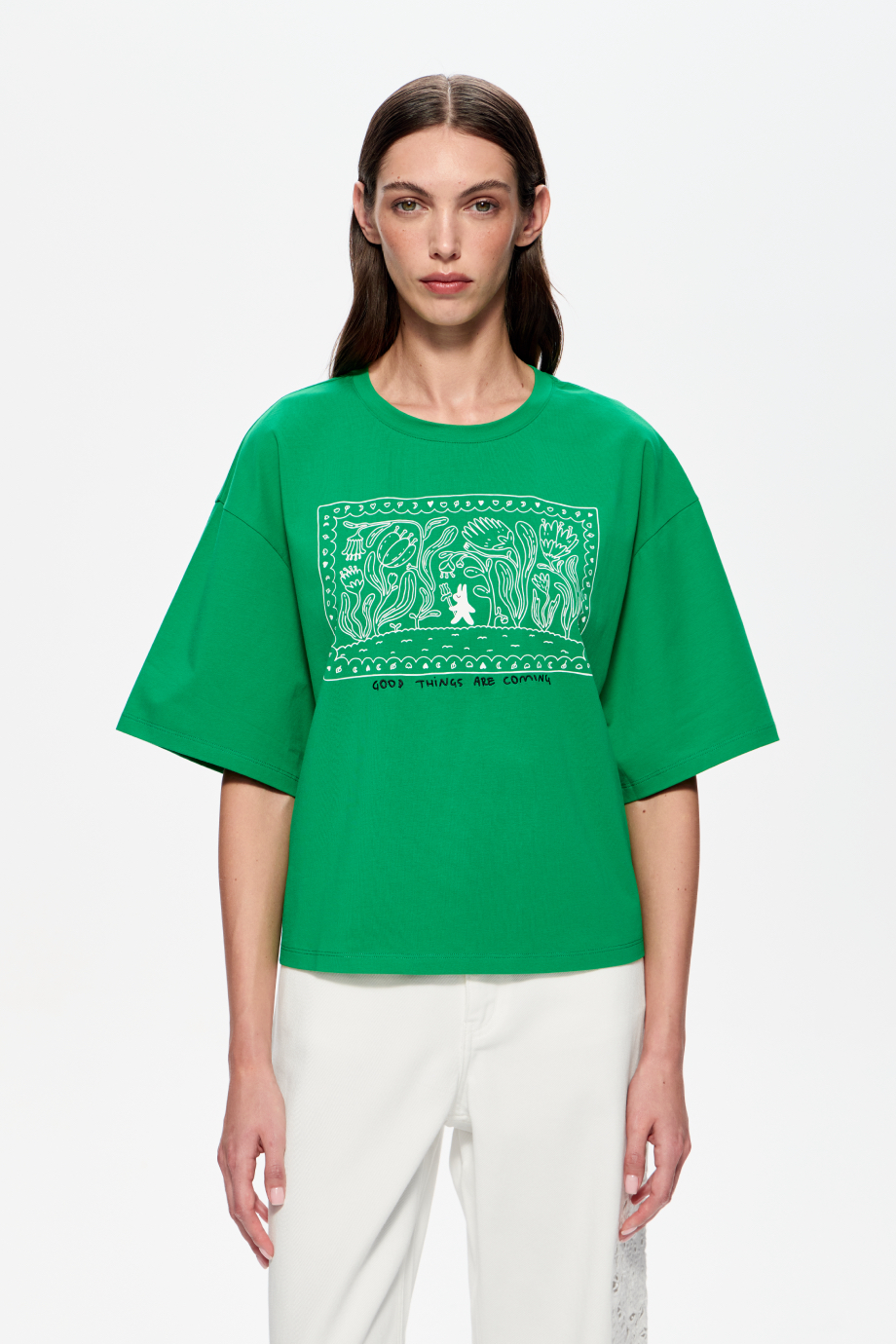 Футболка с принтом