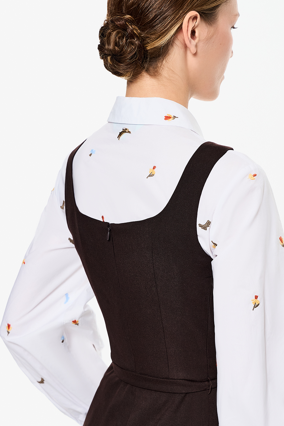 Сарафан с поясом