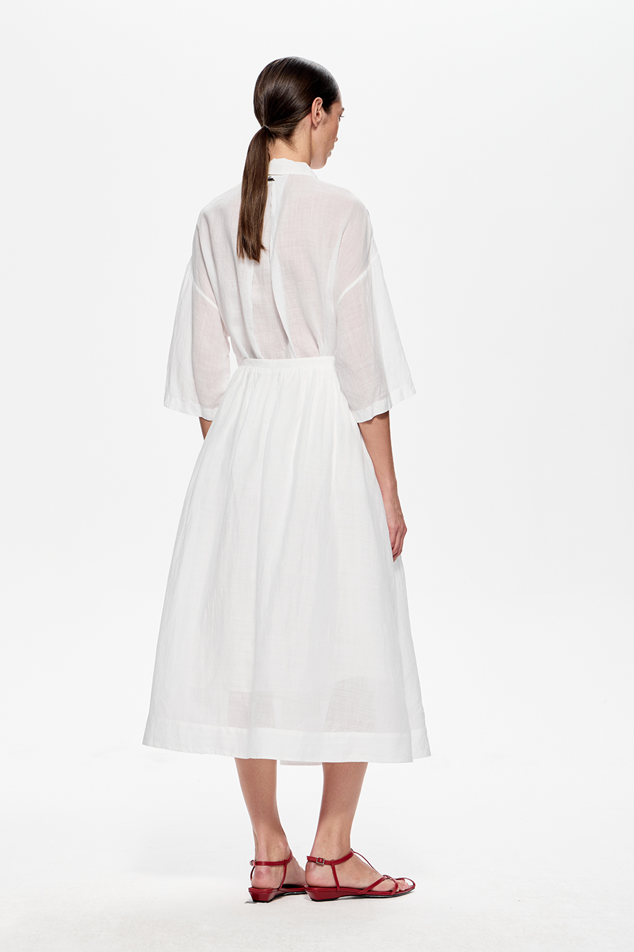 Юбка-миди из рами