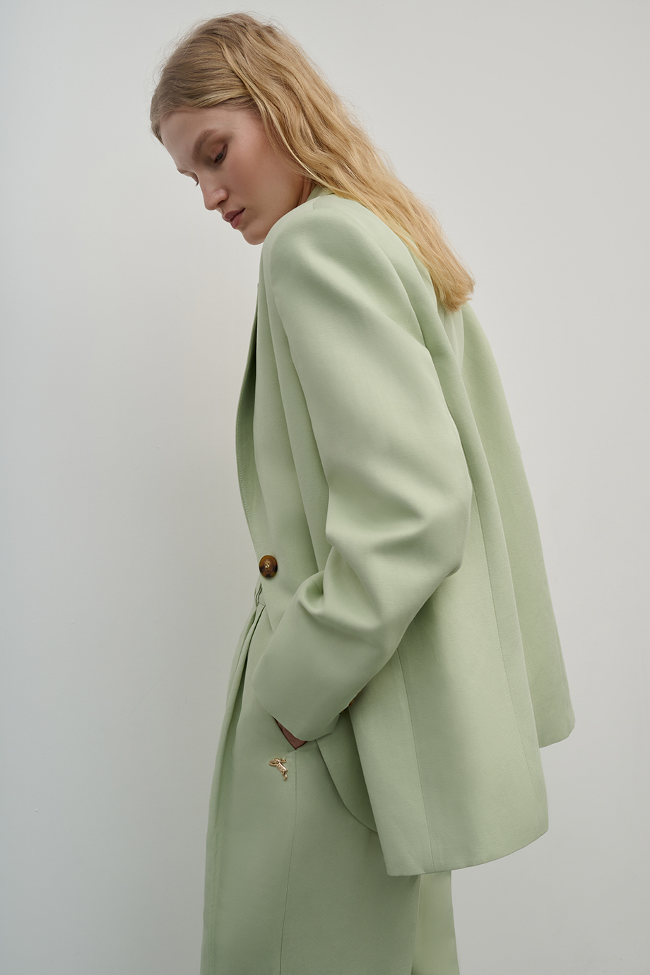 Однобортный жакет