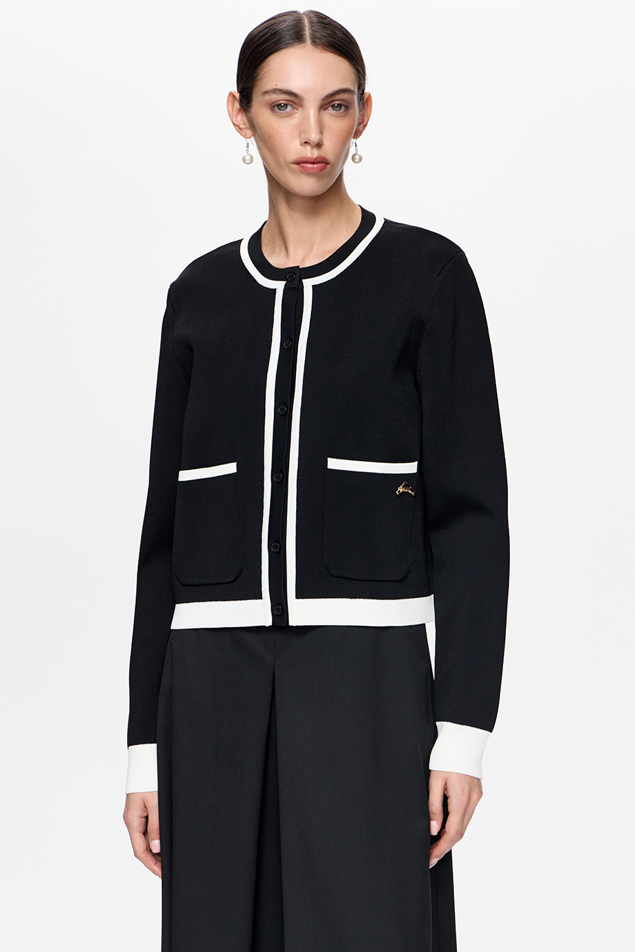 Вязаный кардиган