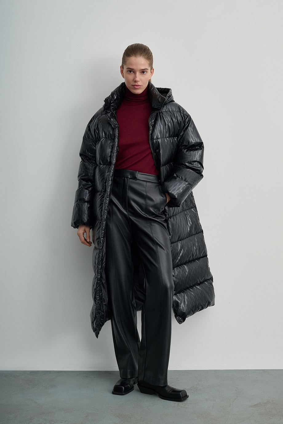 Пуховое пальто