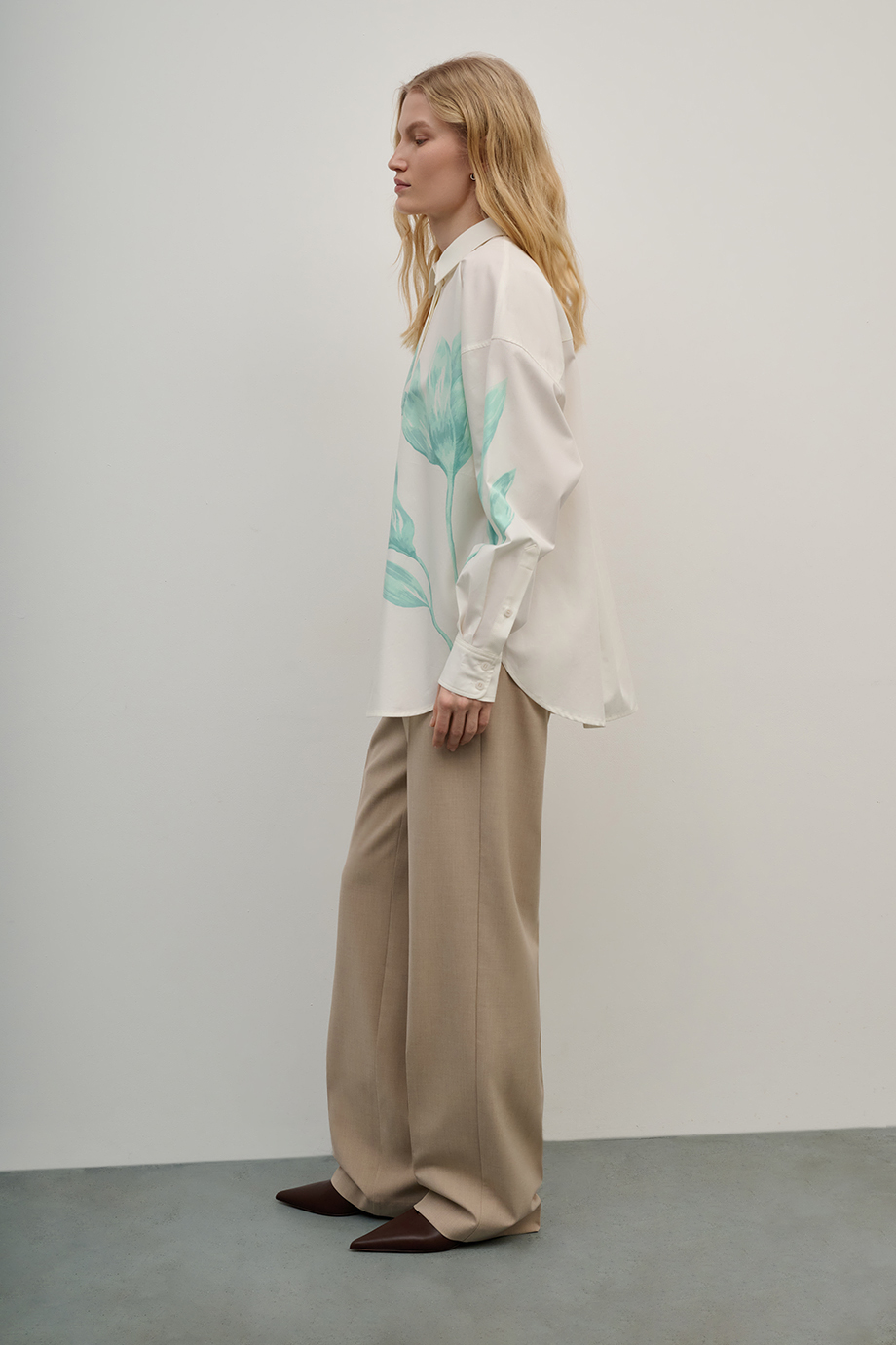 Брюки прямые