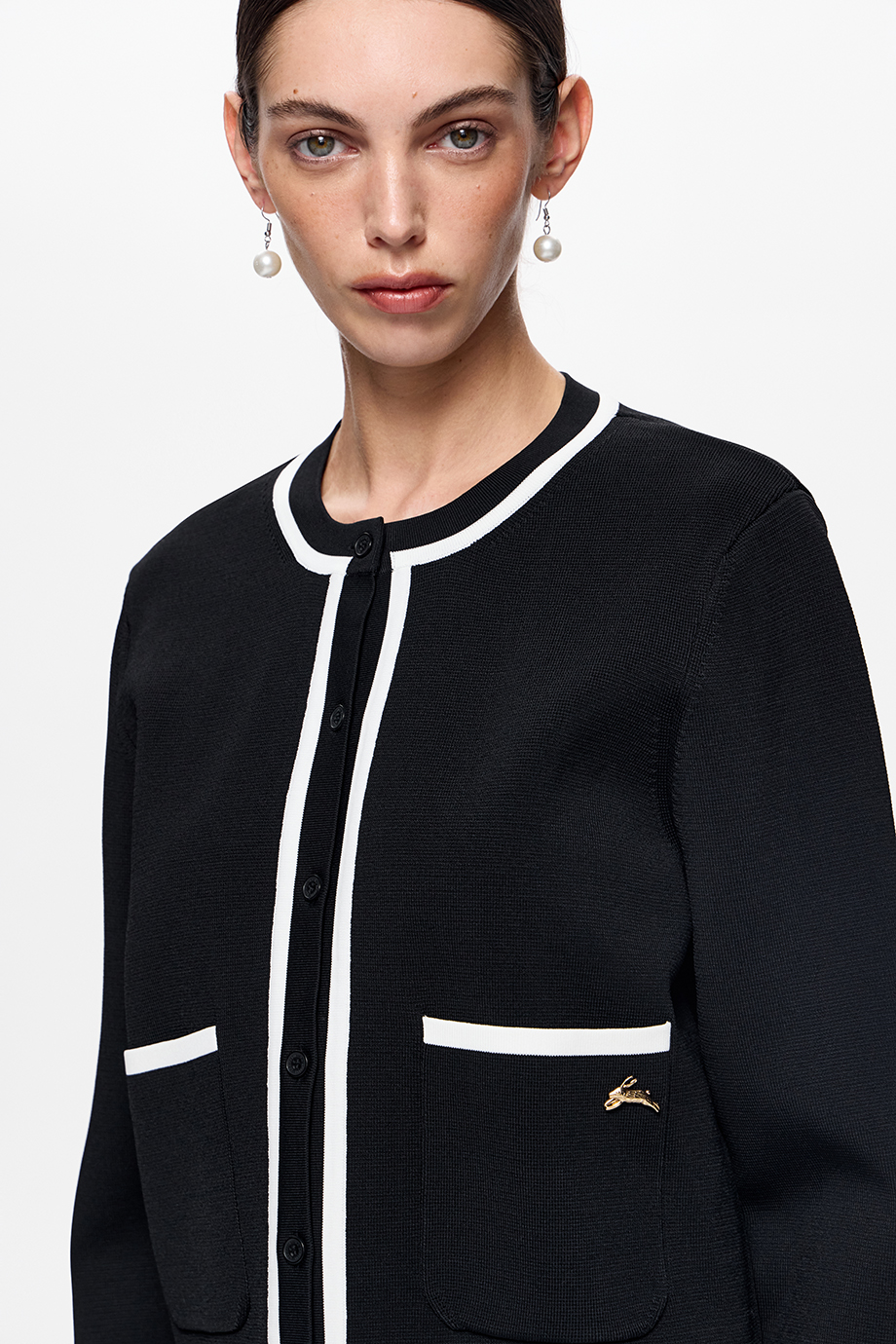 Вязаный кардиган