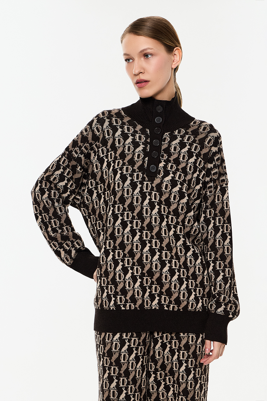 Вязаные брюки