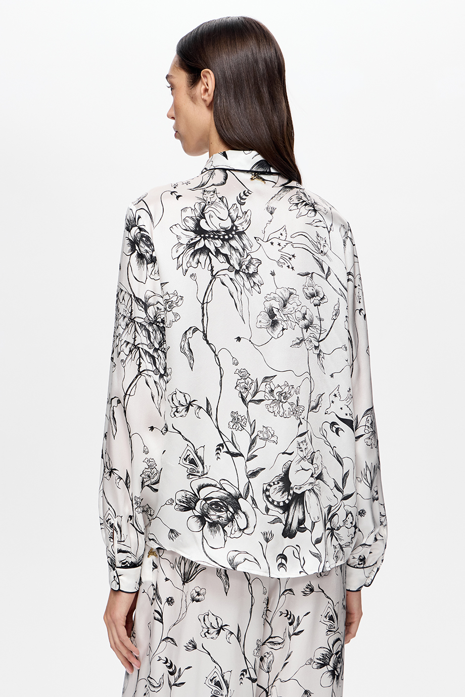 Шелковая блузка