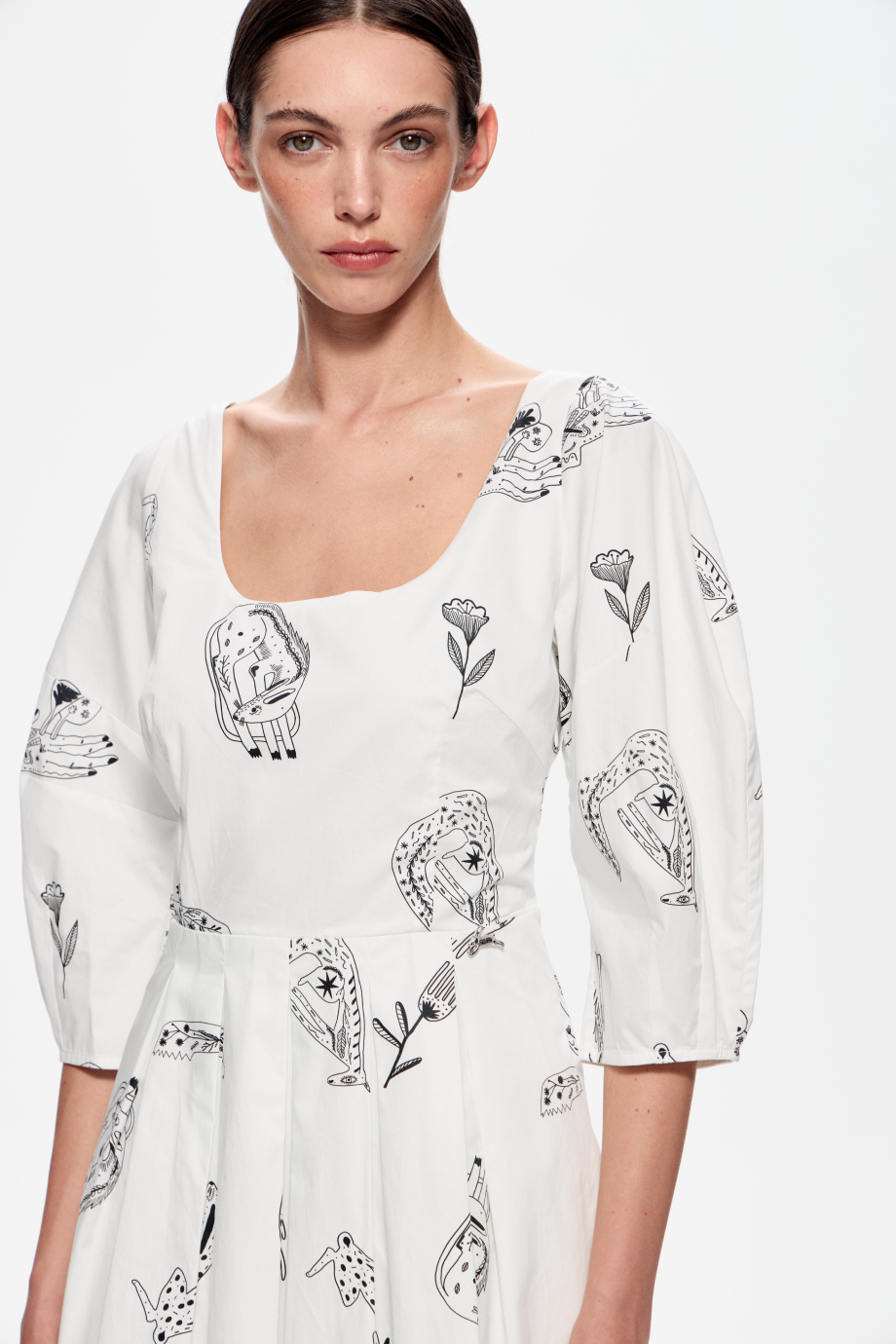 Хлопковое платье