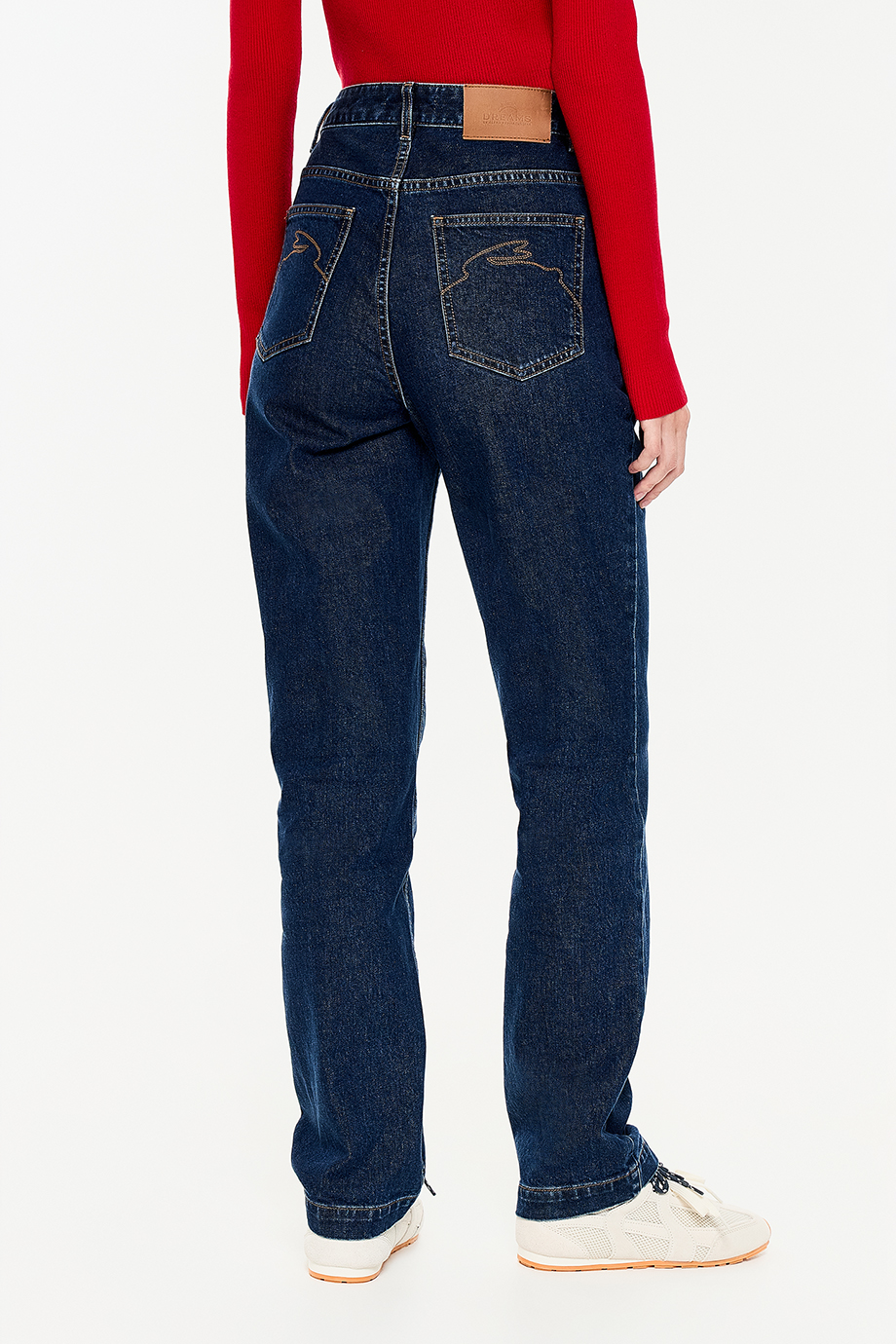 Джинсы прямого кроя
