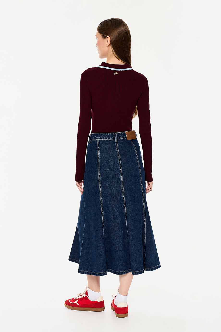 Джинсовая юбка