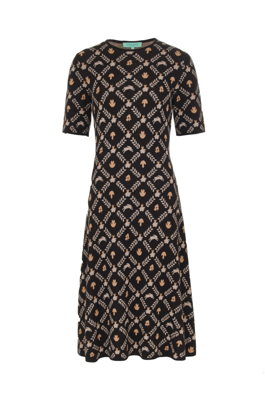 Трикотажное платье