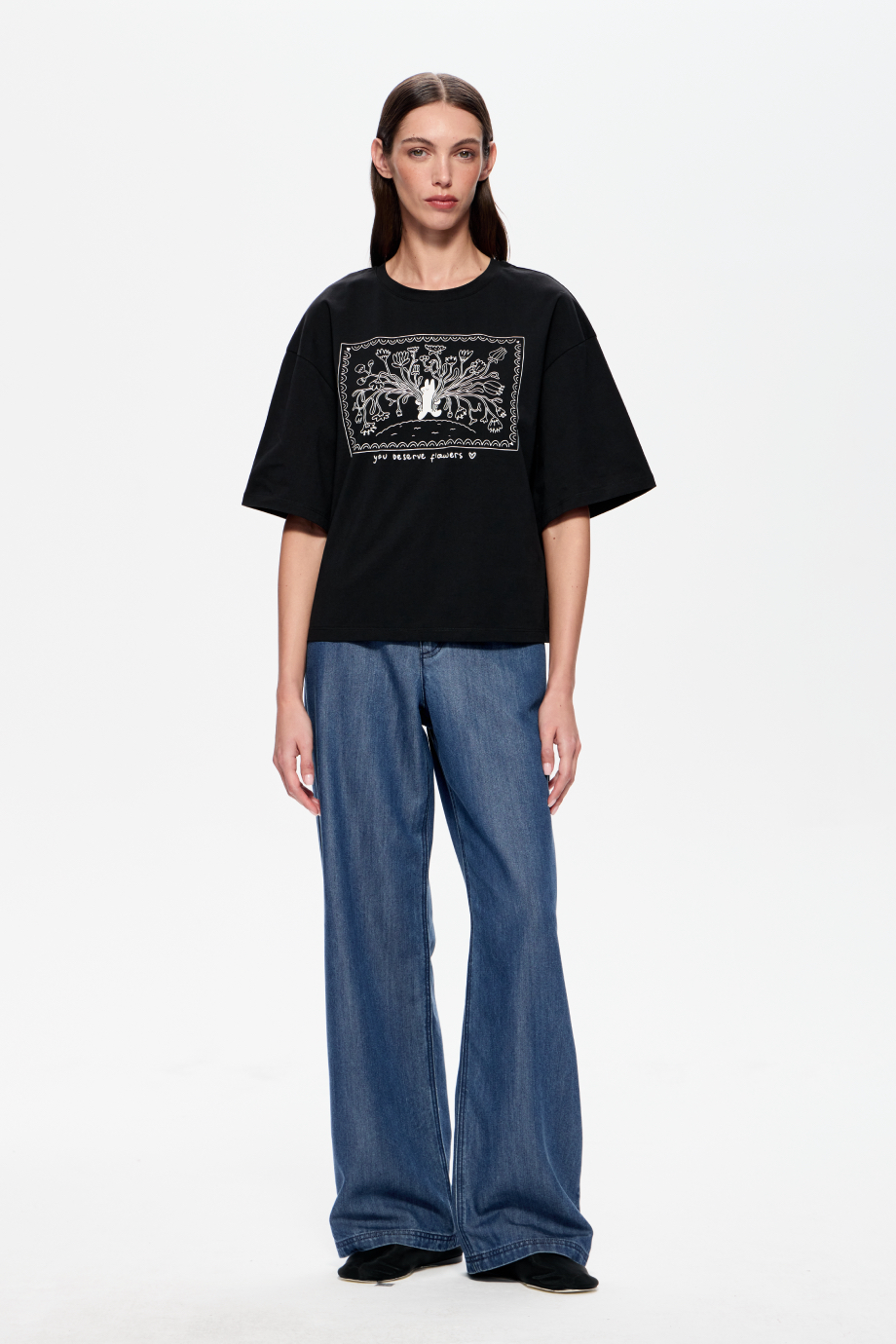 Футболка с принтом